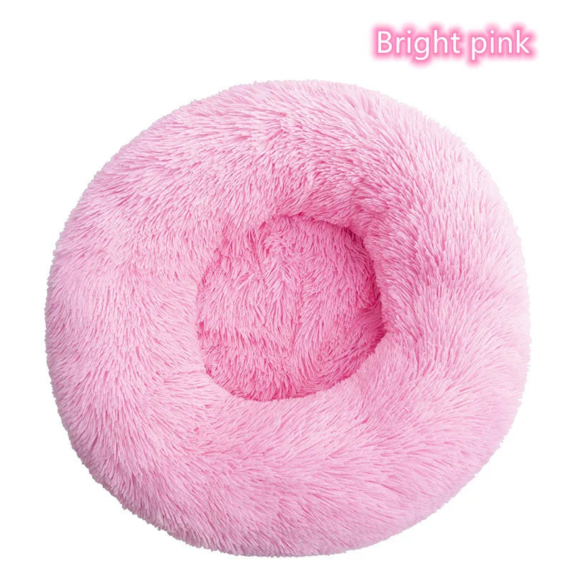 Super Soft Plush Donut Bed