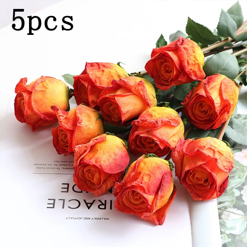 Burnt Edge Rose Buds