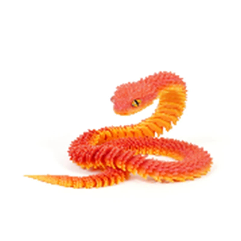 3D Printed Colorful Snake