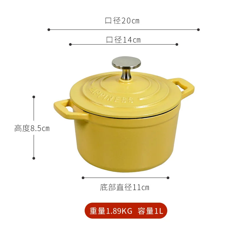 Mini Cast Iron Dutch Oven