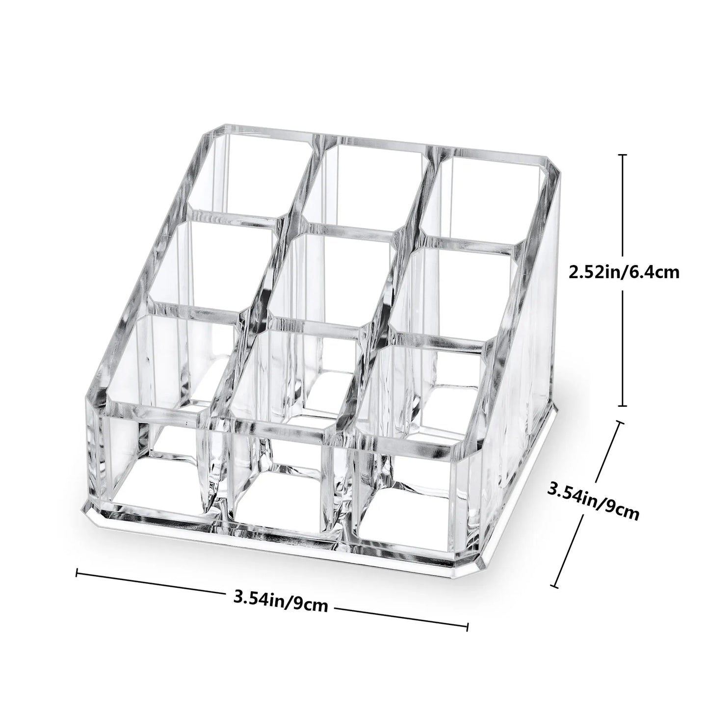 9-Grid Lipstick Storage Display Rack