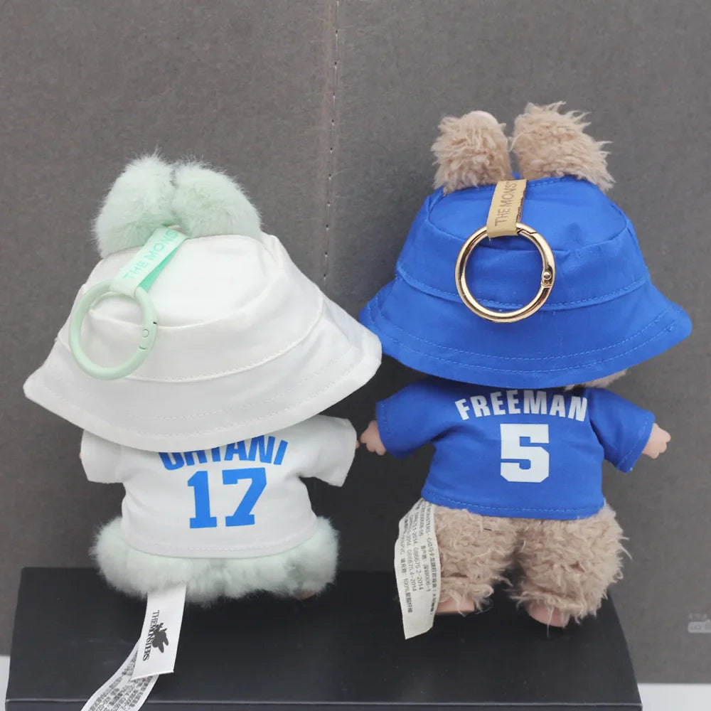 Bandai Labubu Number 17 Baseball Outfit
