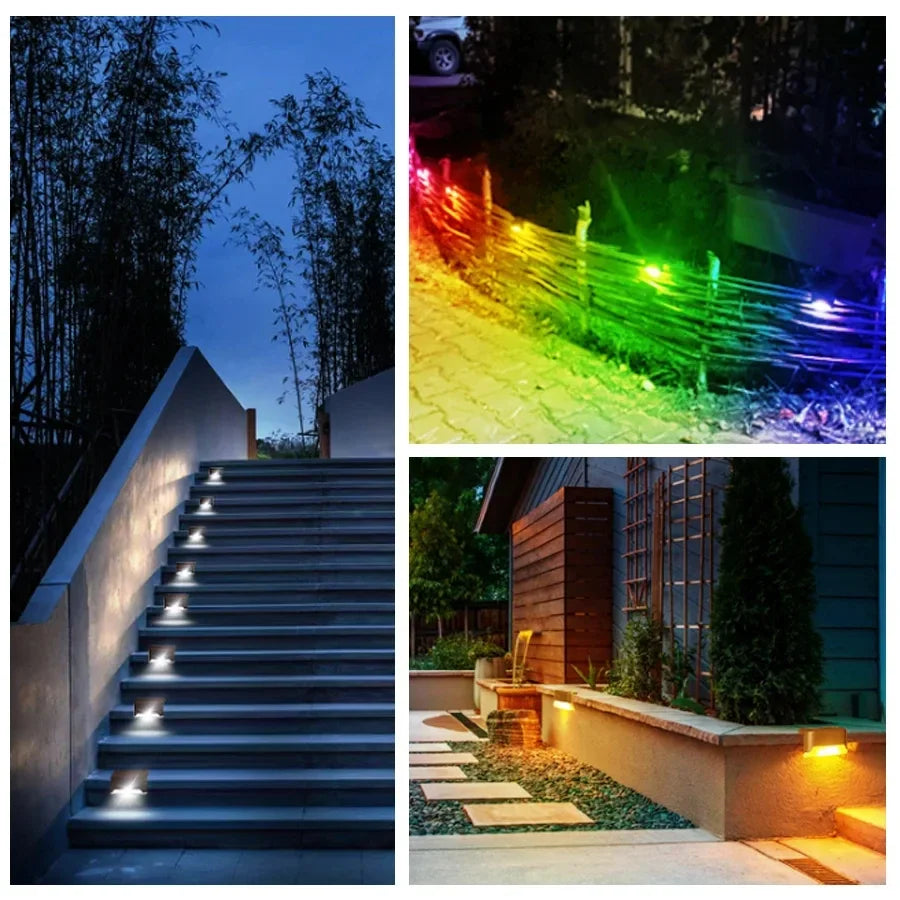 Solar LED Outdoor Step Lights