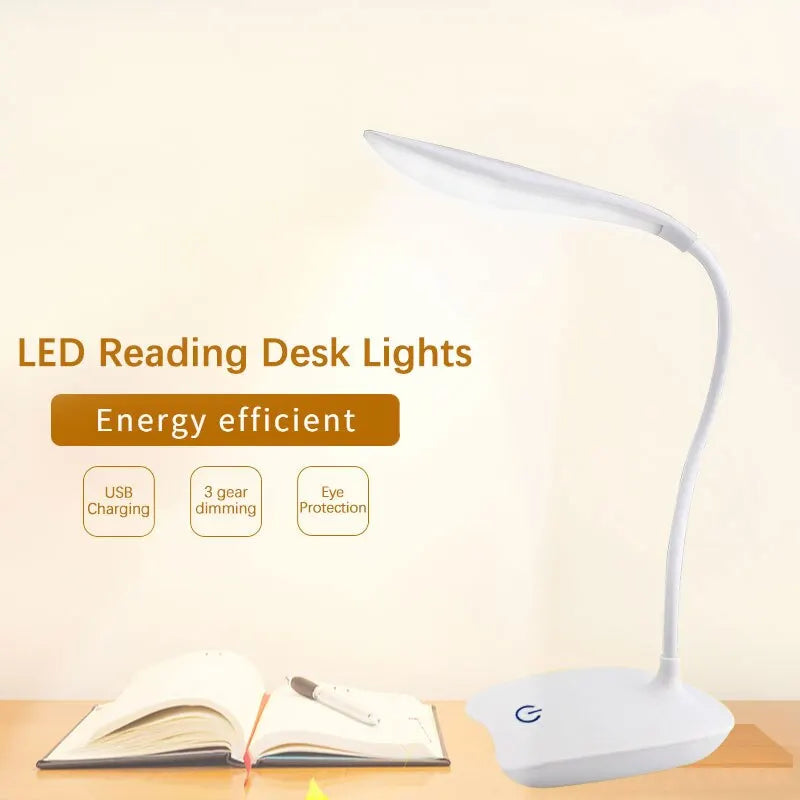 USB Rechargeable LED Desk Lamp