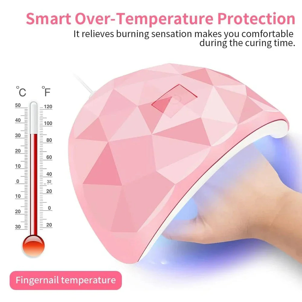 UV LED Nail Dryer Lamp