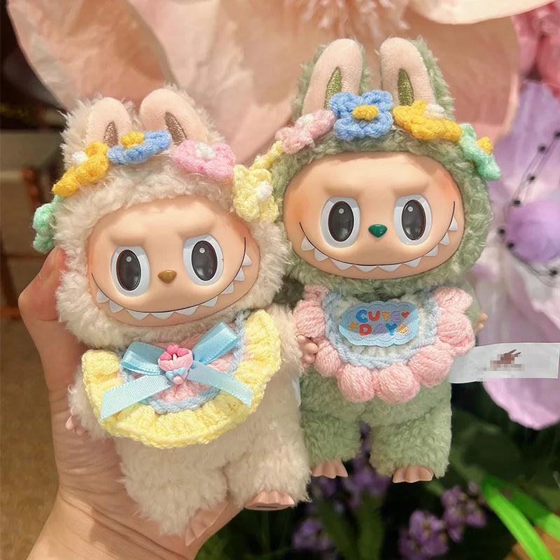 Labubu Bib & Hairband Outfit Set