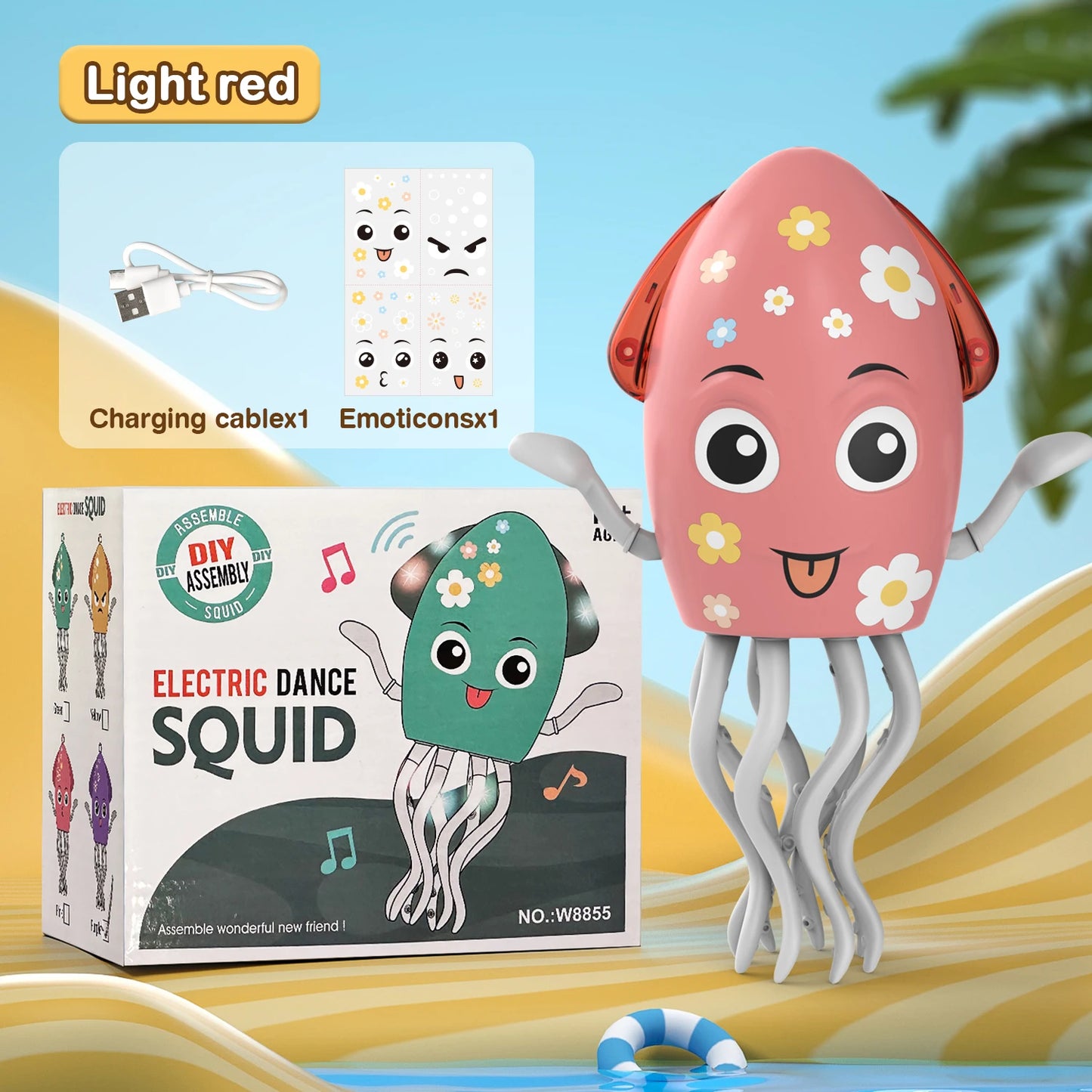CONUSEA Electric Dancing Squid Toy