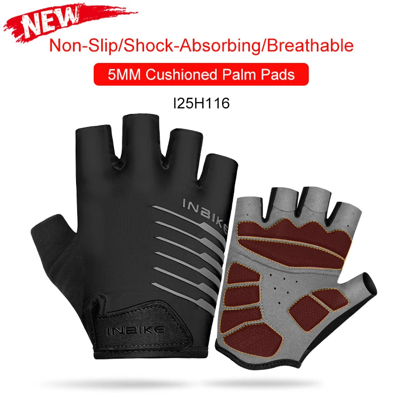 INBIKE Shockproof Cycling Gloves