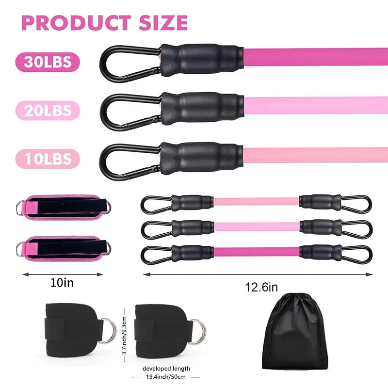 TPE Resistance Bands Fitness Set