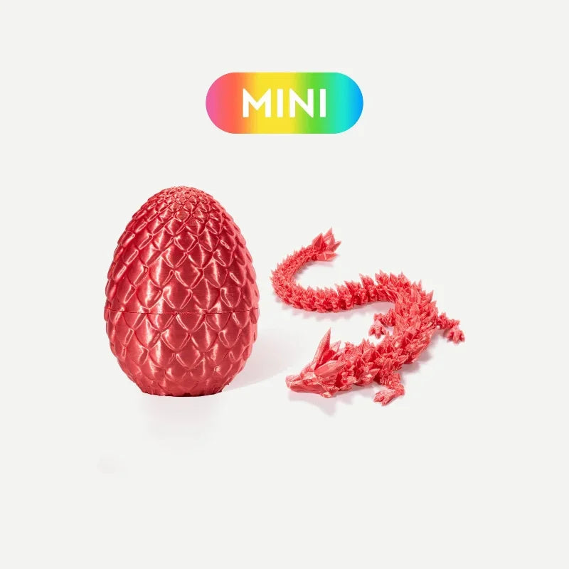 3D Printed Dragon Figurine