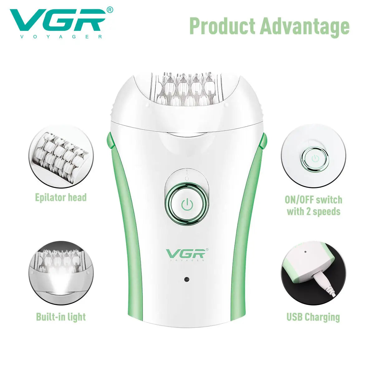 VGR 705 Electric Epilator