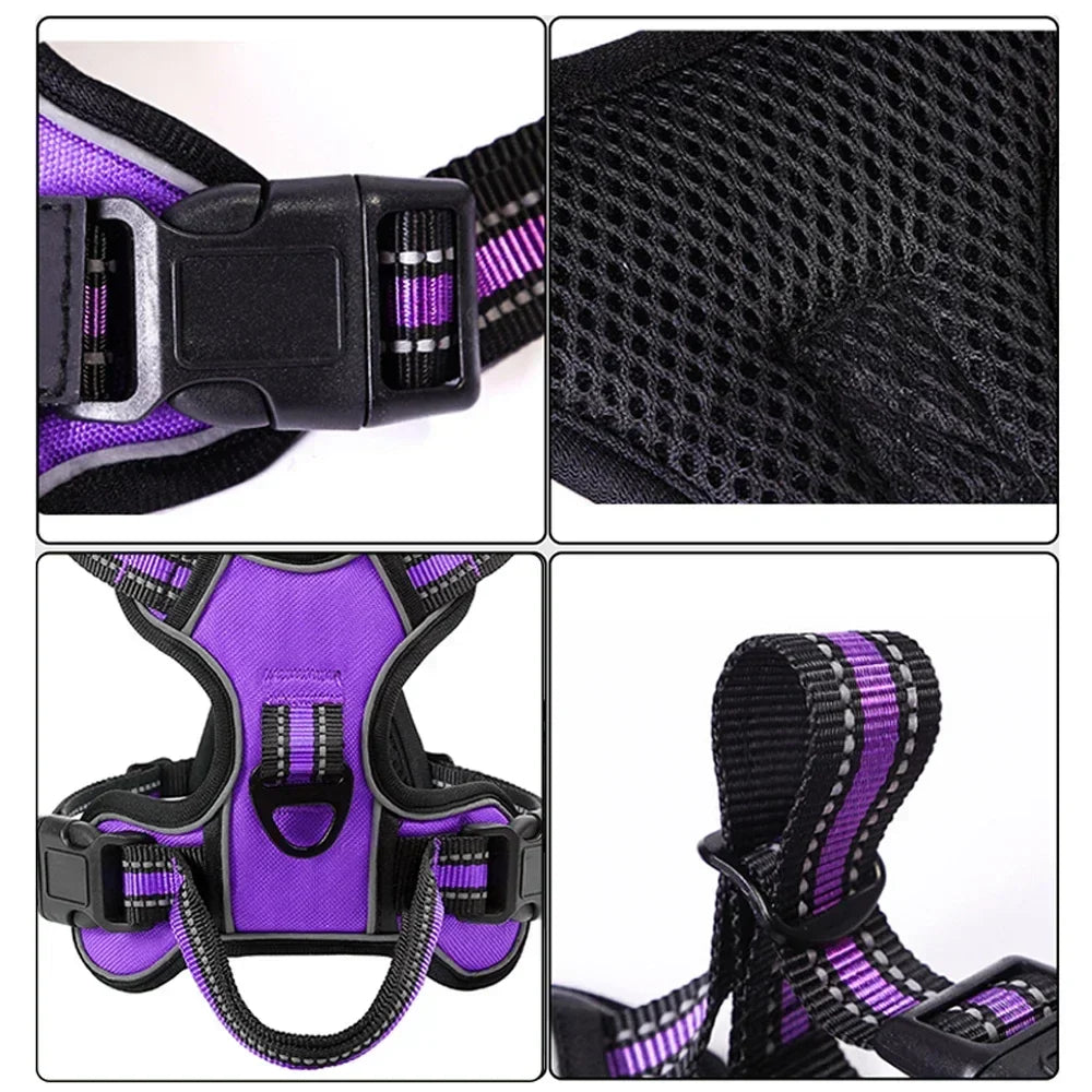 Reflective No-Pull Dog Harness Vest