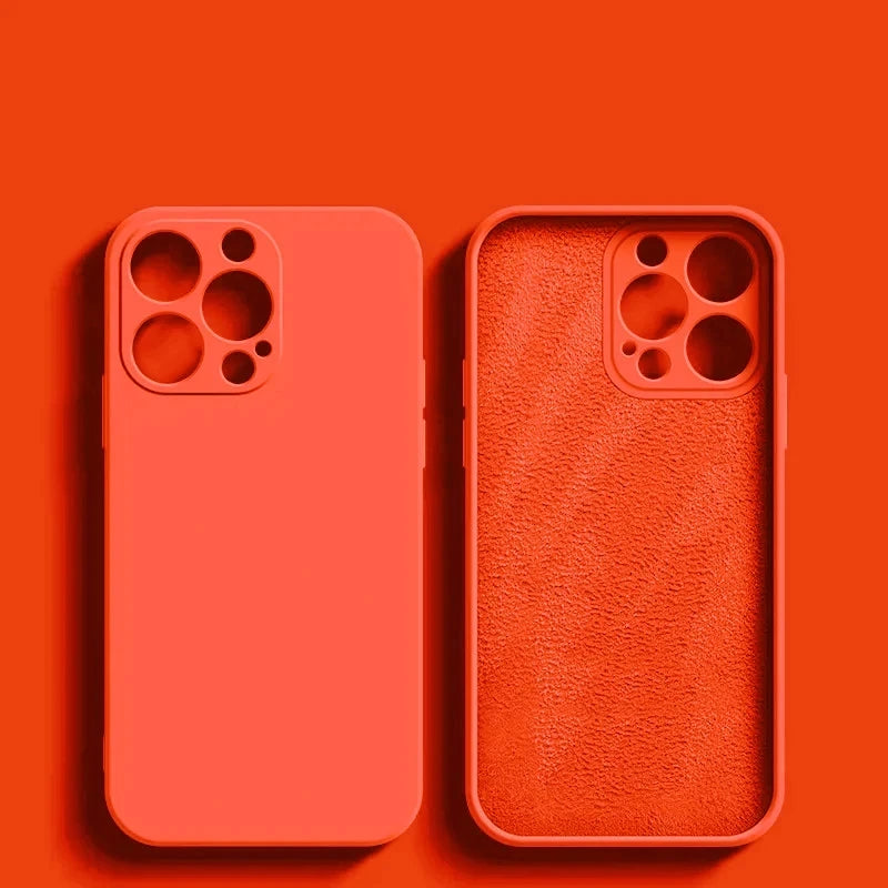 Liquid Silicone Soft iPhone Case
