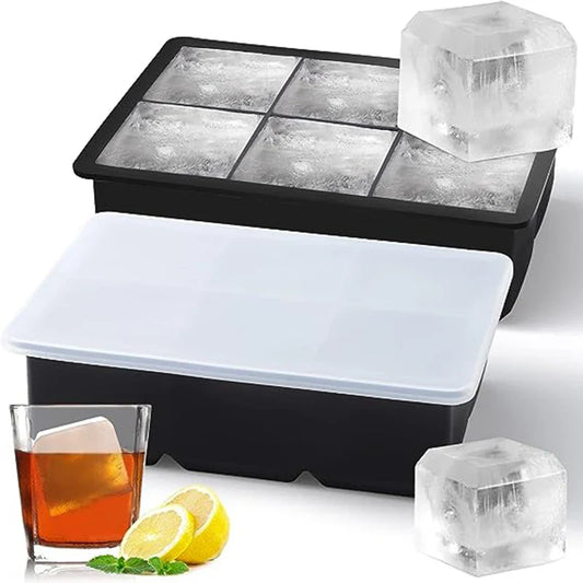Jumbo Silicone Square Ice Tray