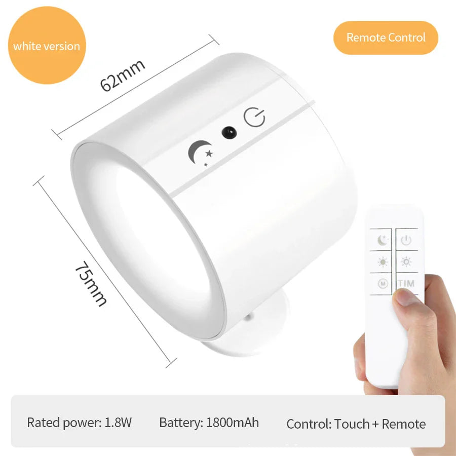 Touch Control LED Wall Lamp