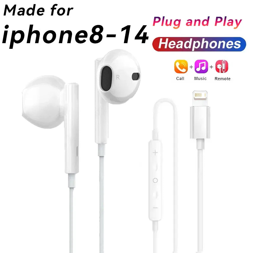 Original Wired Headphones for iPhone