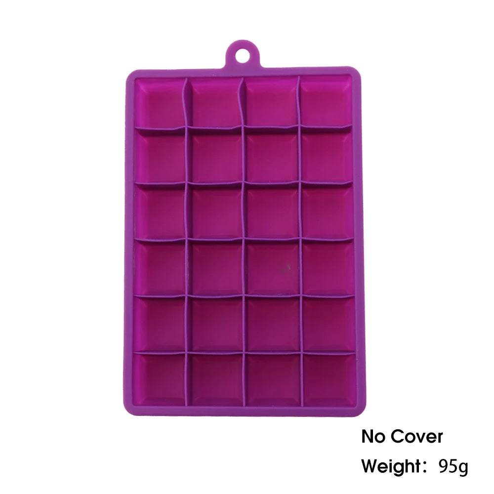 24-Hole Silicone Ice Cube Tray