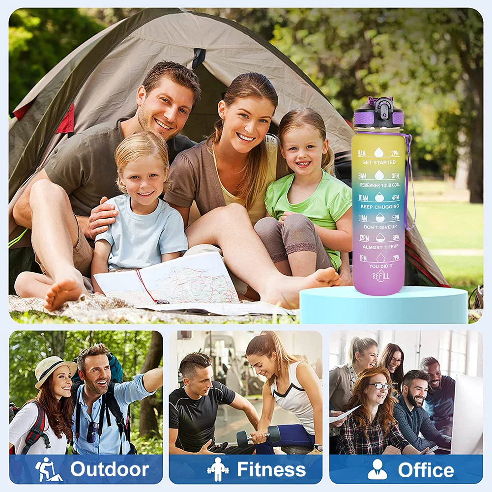 1L Water Bottle for Outdoor Travel