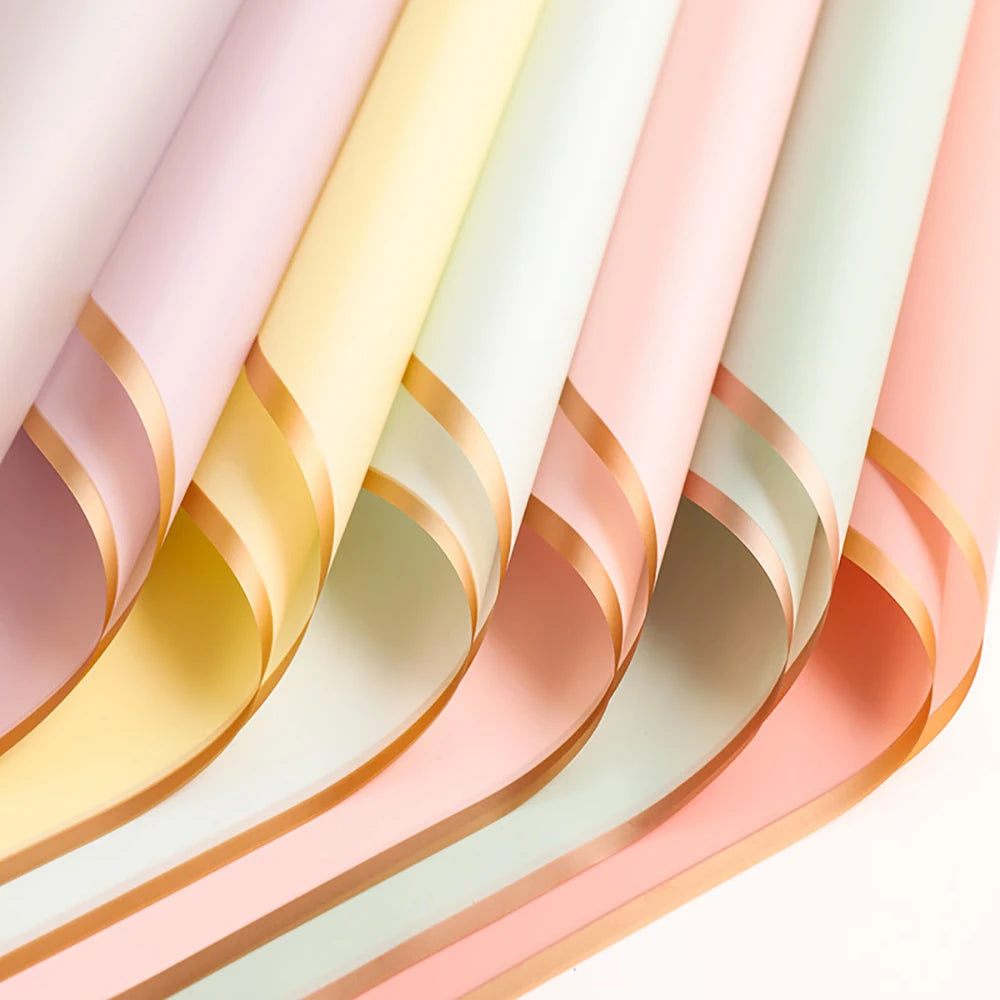 Flower Wrapping Paper Sheets