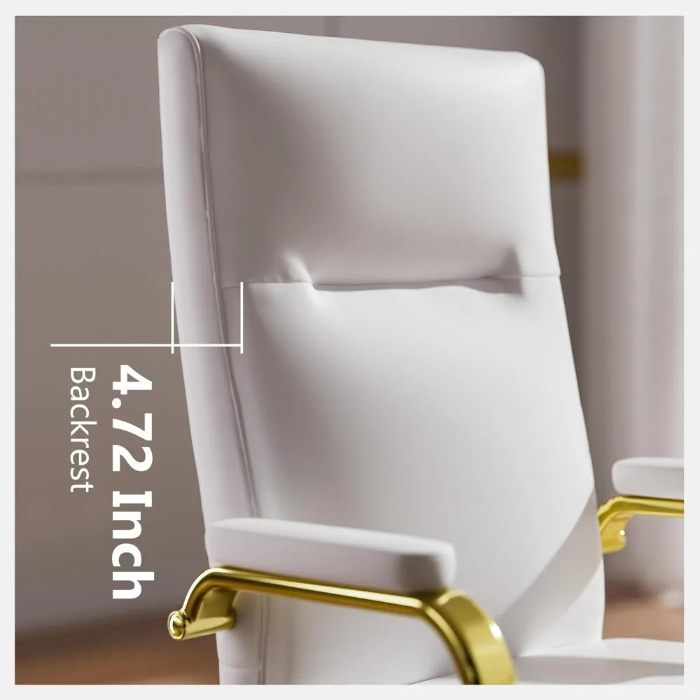 White Gold Executive Office Chair