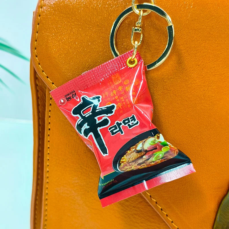 Mini Instant Noodles Keychain
