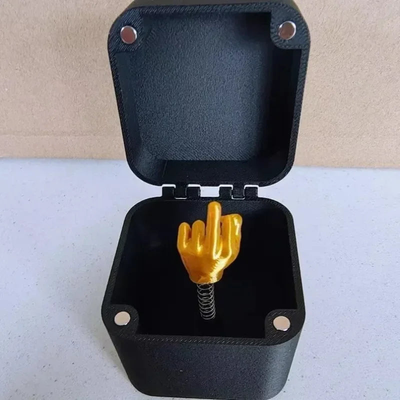 Funny Middle Finger Prank Box