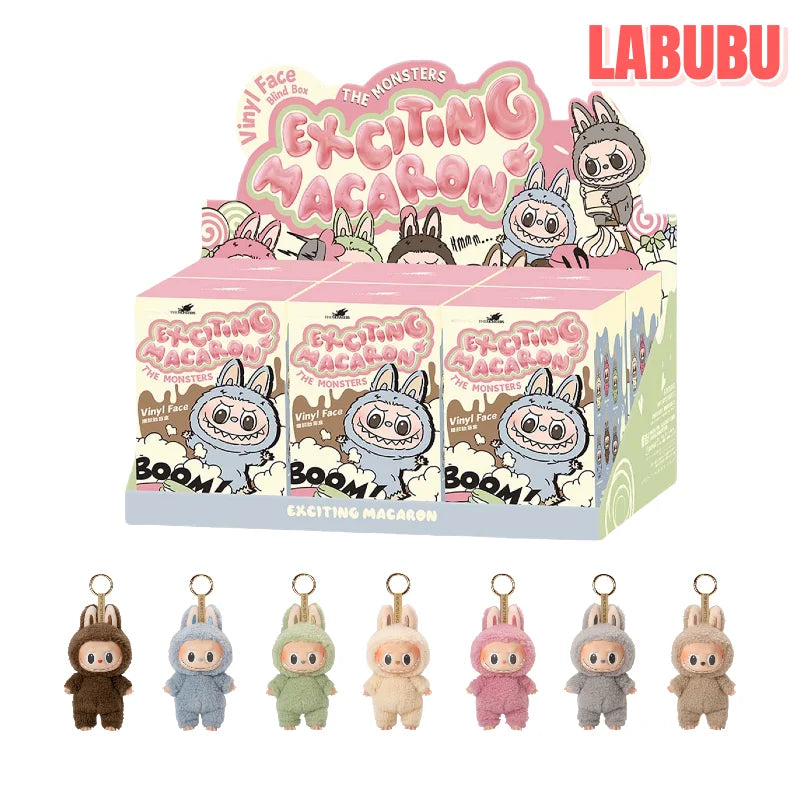 Labubu V1–V3 Macaron Pendant Doll
