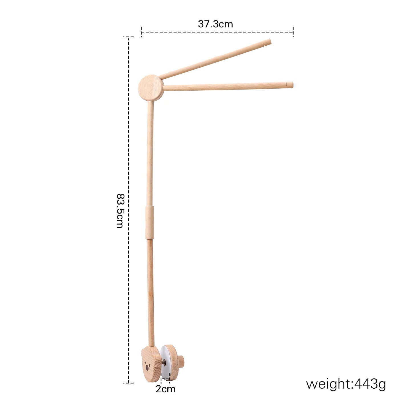 Felt Animal Baby Crib Mobile