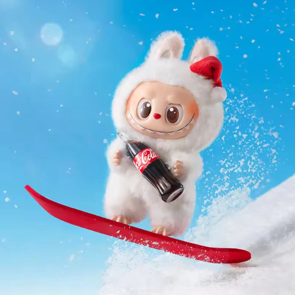 Pop Mart Labubu Monsters Batimento Cardíaco Macaron Pendant