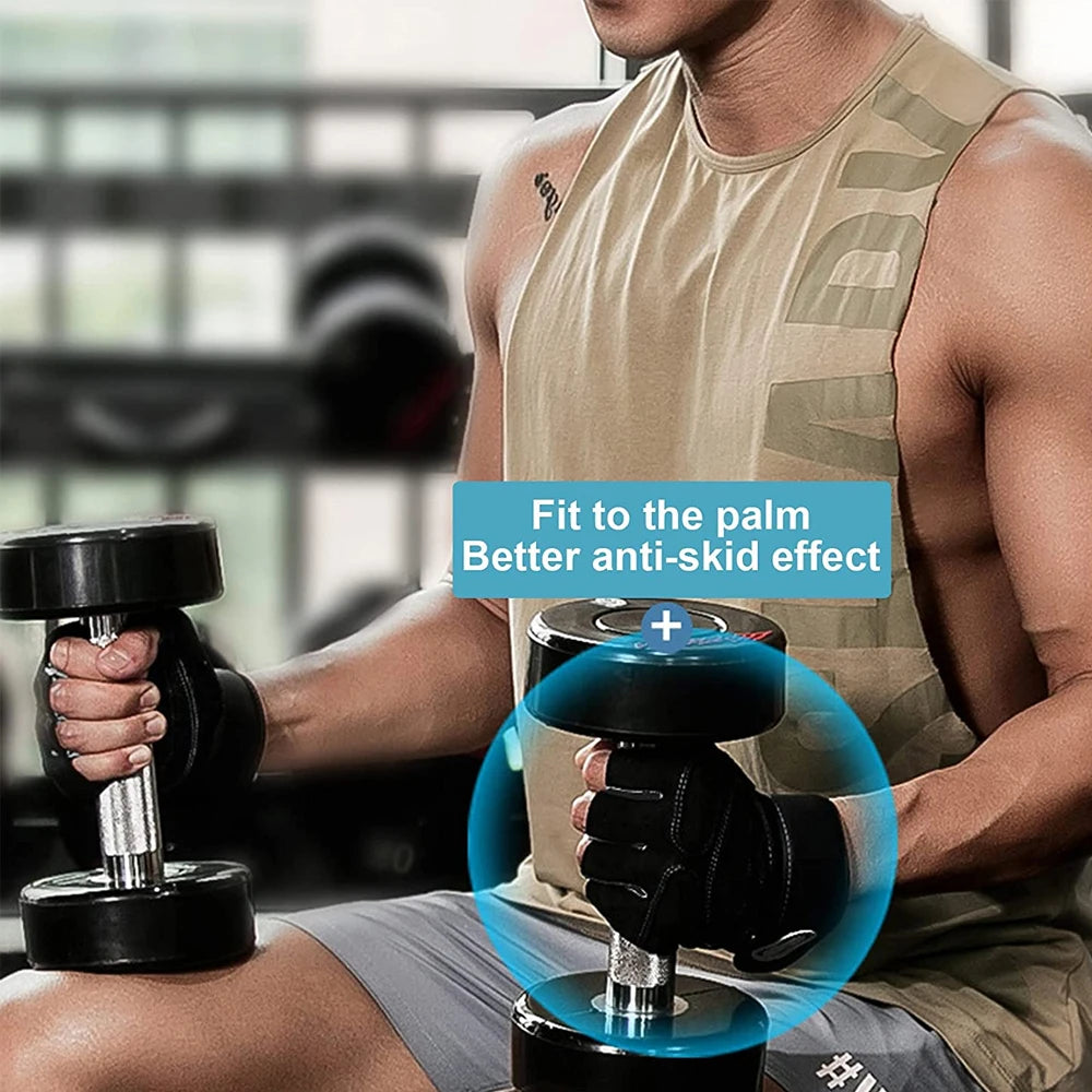 Anti-Slip Workout Gym Gloves