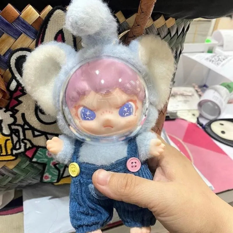 Labubu Doll Face Mask Cover