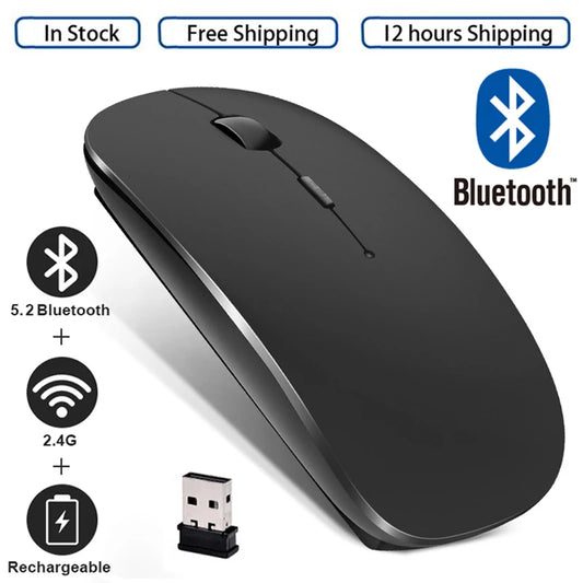 Rechargeable Wireless Bluetooth Mouse