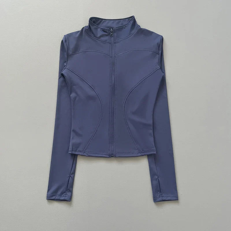 Women’s Slimming Workout Zip Jacket