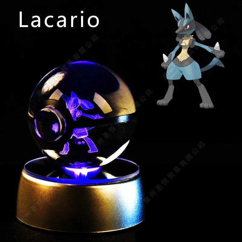 3D Pokémon Crystal Ball Lamp