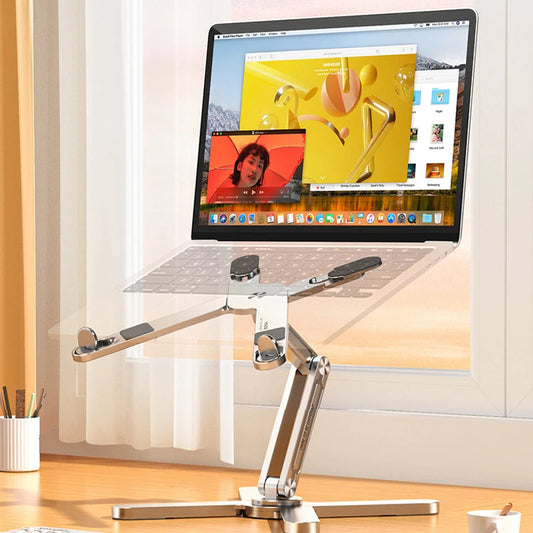 YASOKO 360° Rotating Laptop Stand
