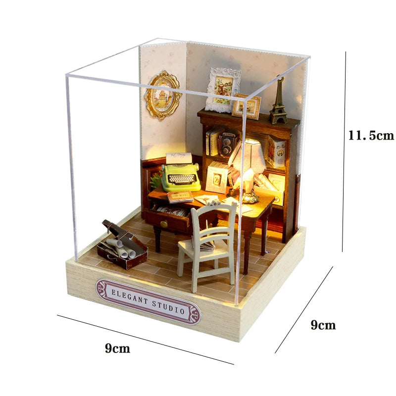 DIY Mini Wooden Dollhouse