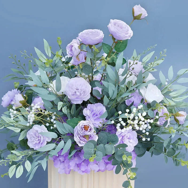 Floor Road Lead Flower Decor