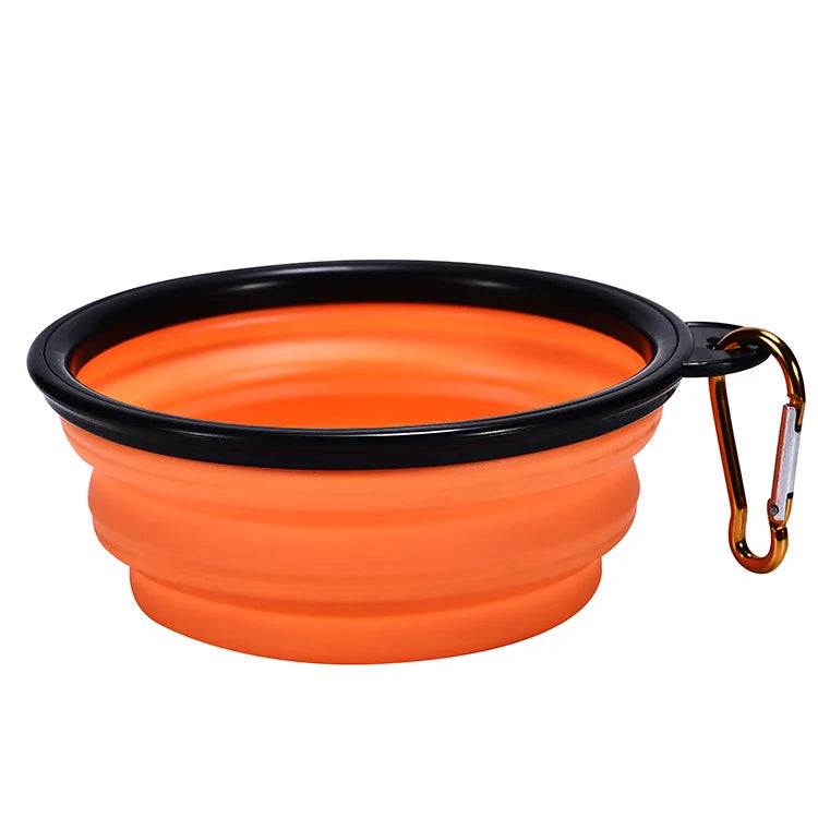 Portable Folding Silicone Pet Bowl
