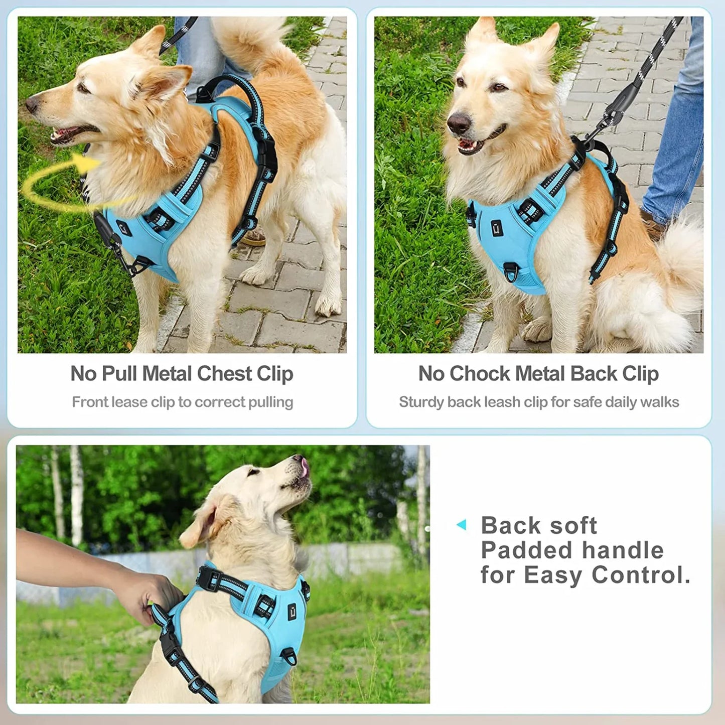 Soft No-Pull Dog Harness