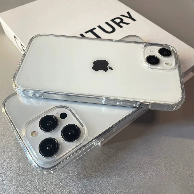 Luxury Transparent iPhone Case Cover