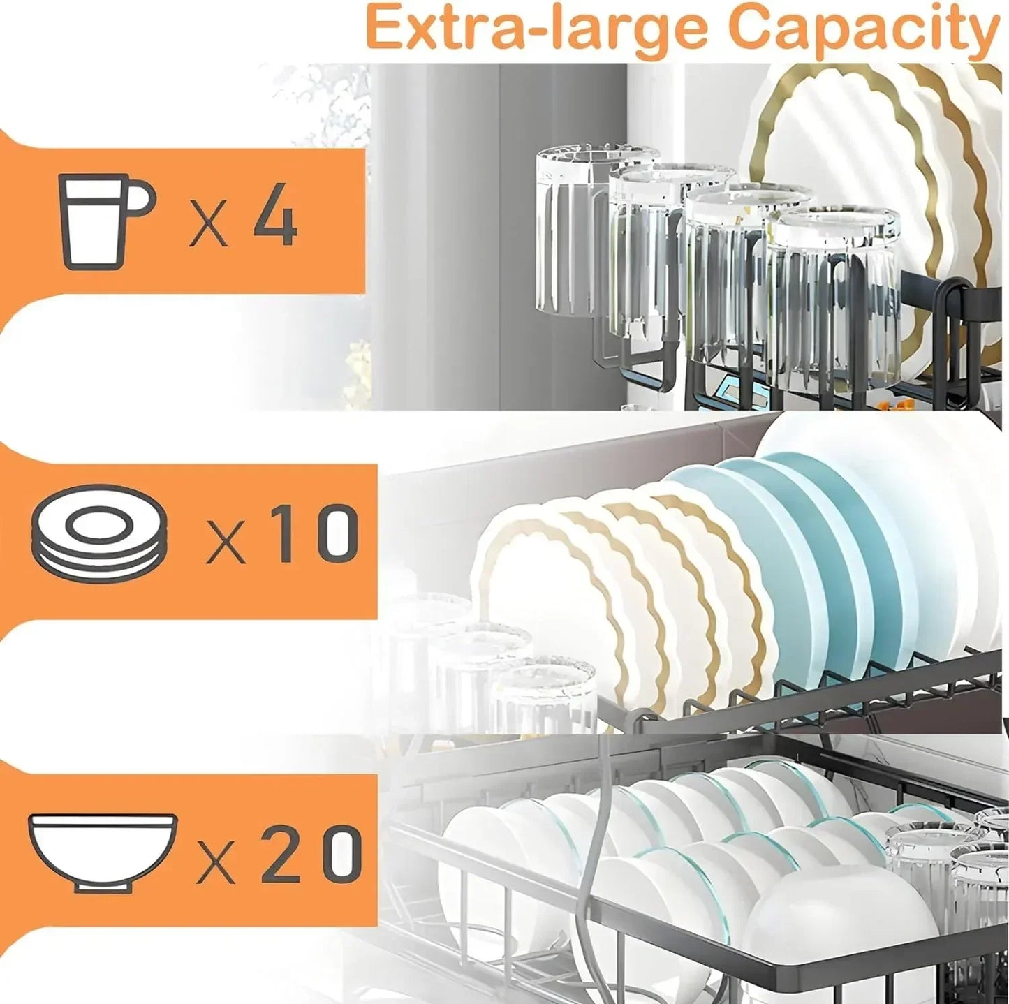 Stainless Steel Dish Drying Rack