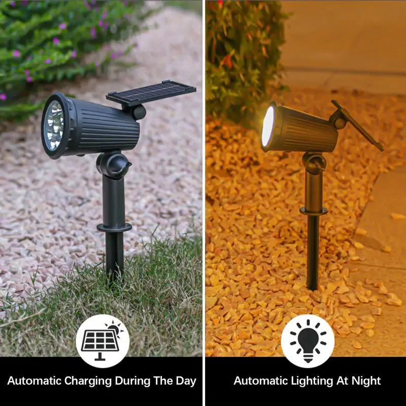 9LED Solar Garden Spotlights