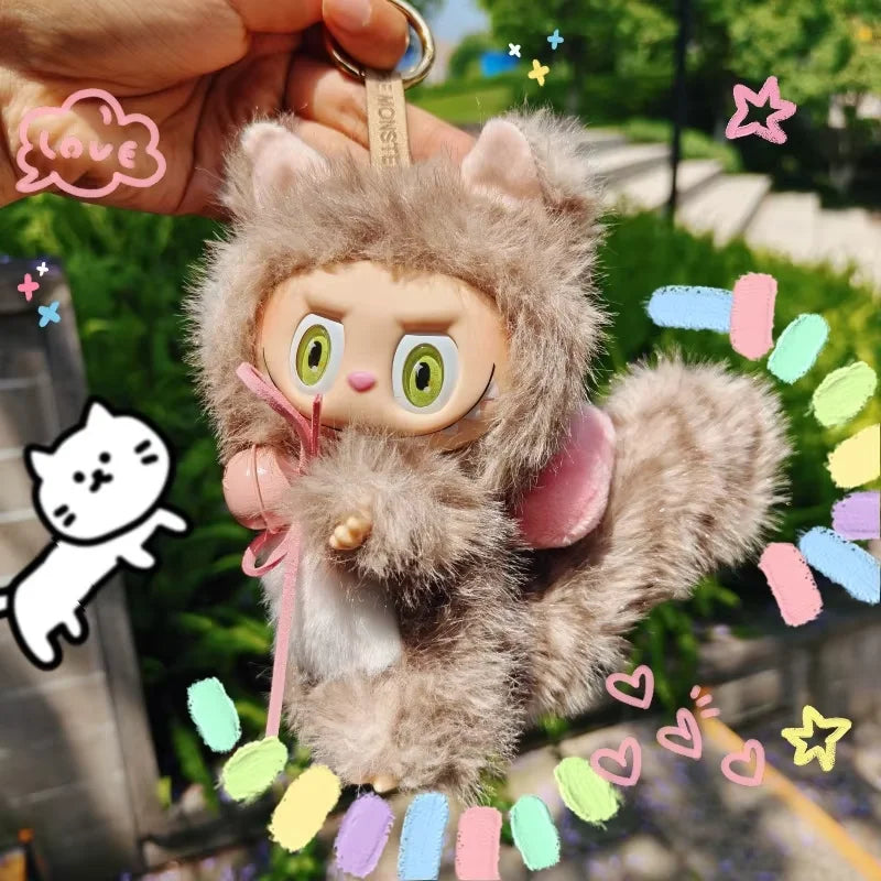 Labubu 17cm Angel DIY Vinyl Doll