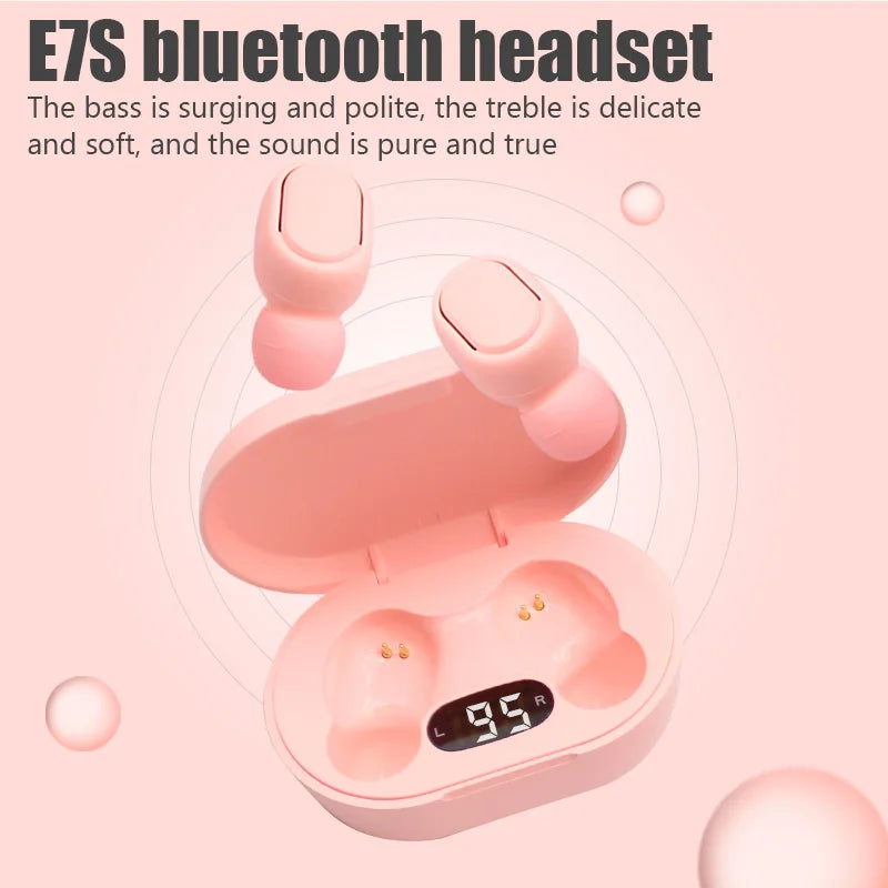 E7S TWS Wireless Bluetooth Earbuds