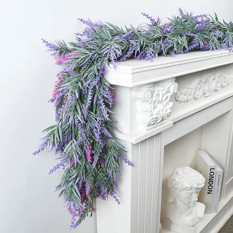 Flower 6.5FT Artificial Lavender Garland
