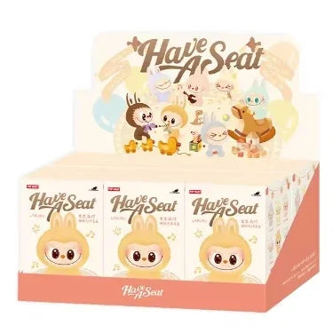 Labubu Have a Seat Figure Keychain