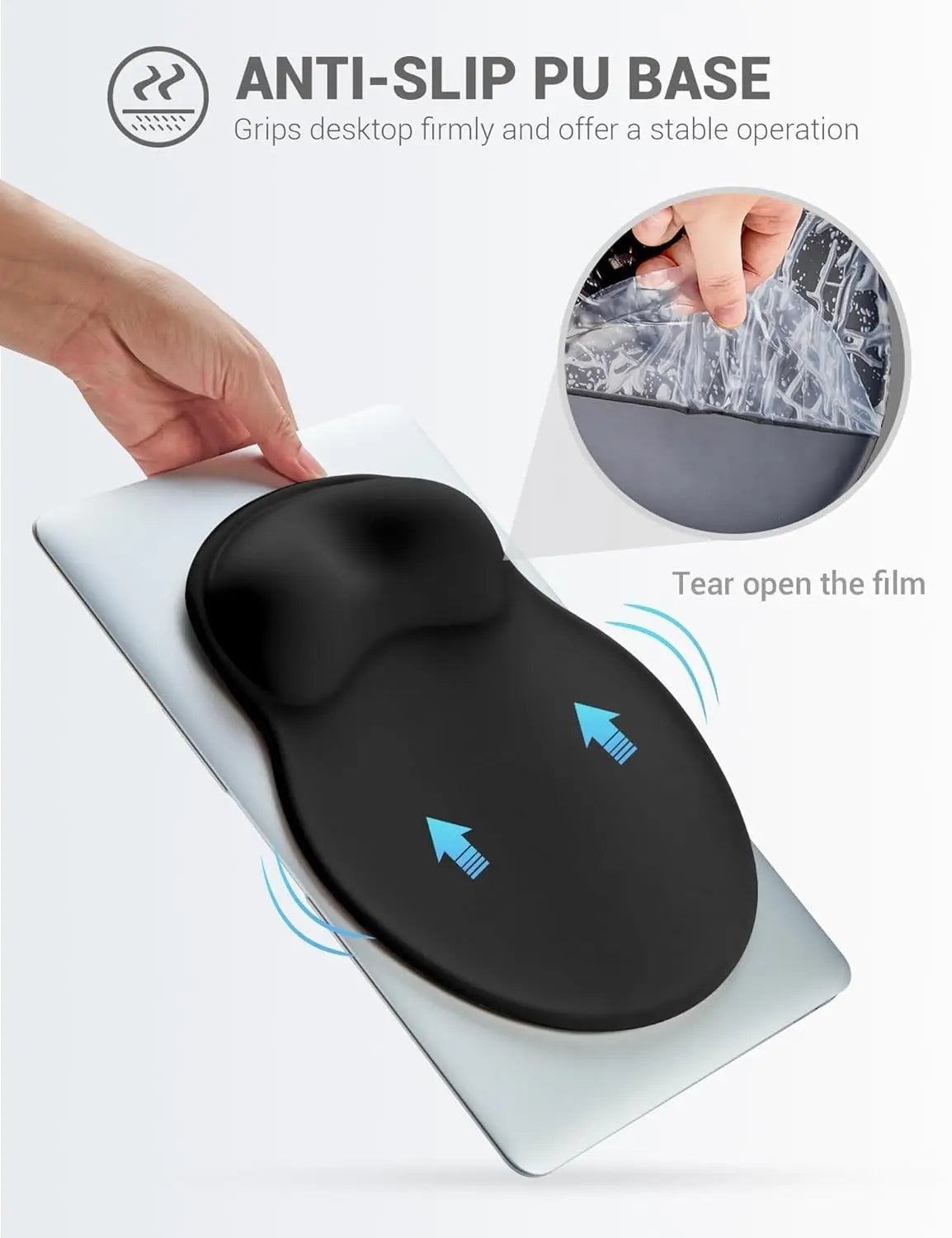 Ergonomic Gel Mouse Pad