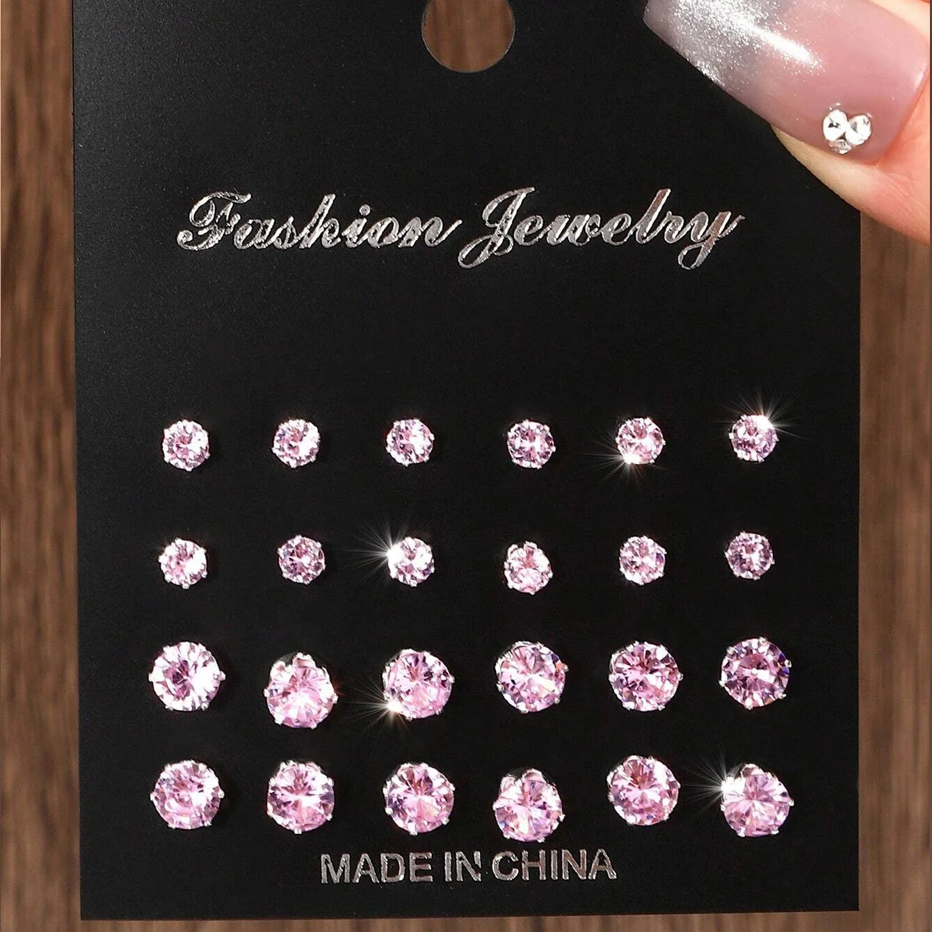 Luxury Zirconia Earrings Set