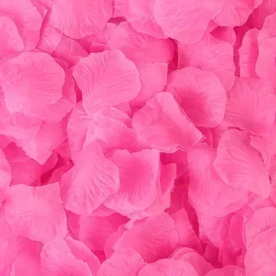 Colorful Artificial Silk Rose Petals