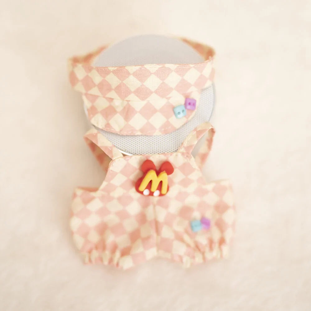 Yoocour Labubu Checkerboard Tennis Outfit